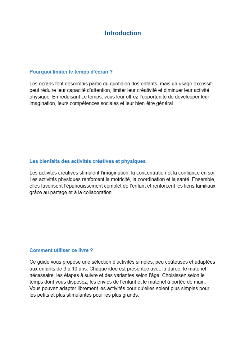 Extrait de l'ebook page 1