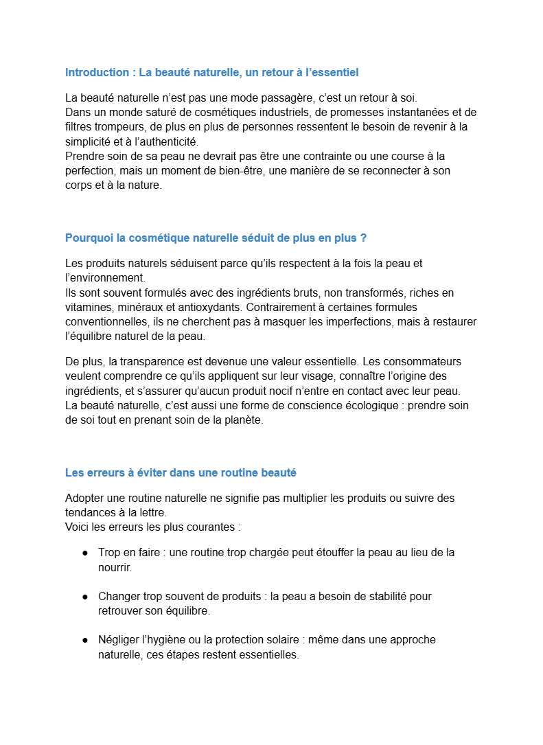 Extrait de l'ebook page 1
