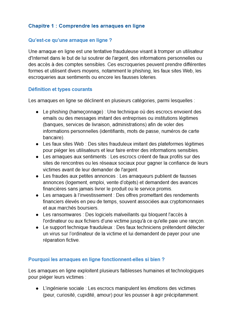 Extrait de l'ebook page 1
