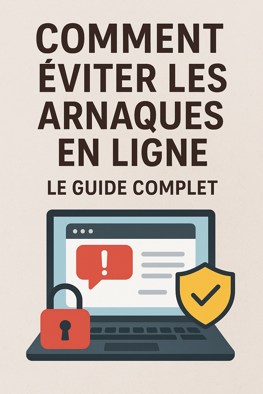 ebook de sensibilisation sur les arnaques en ligne