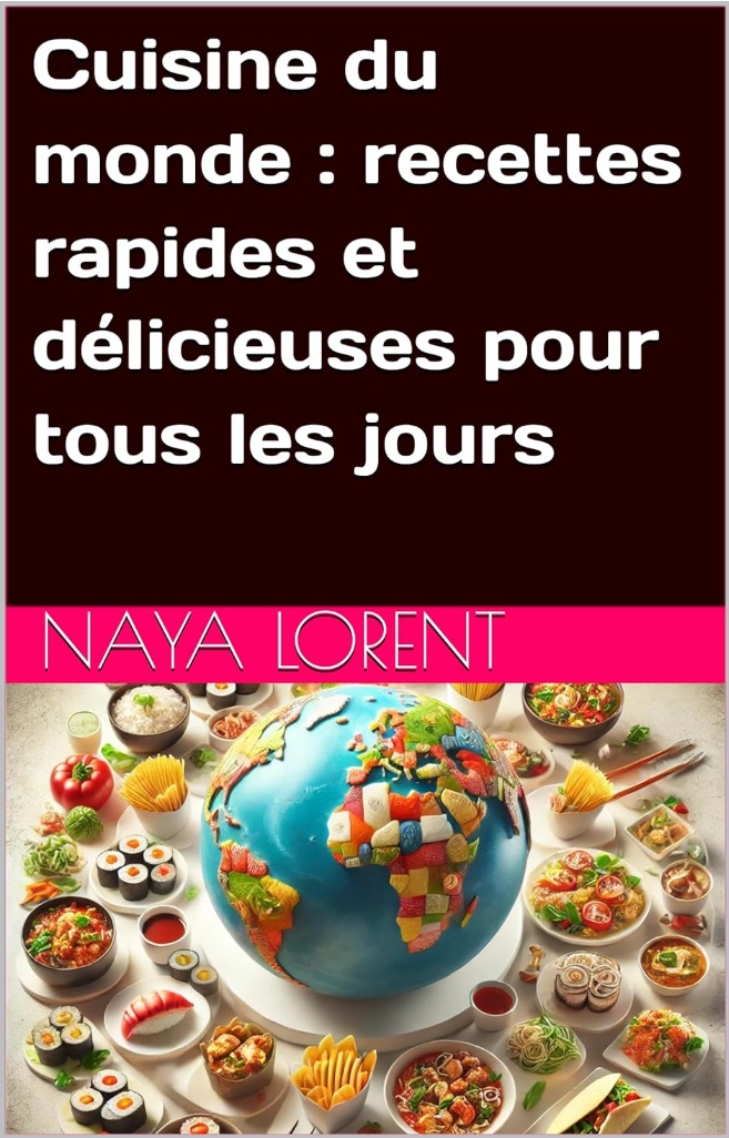 ebook sur les recettes de cuisine du monde