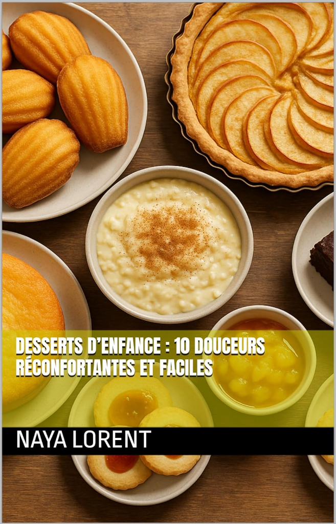 ebook sur les recettes de dessert d'enfance