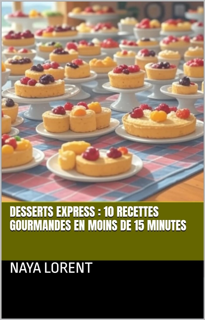 ebook sur les recettes de dessert express