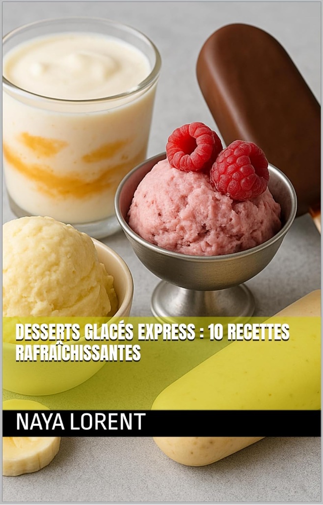 ebook sur les recettes de dessert de glaces express