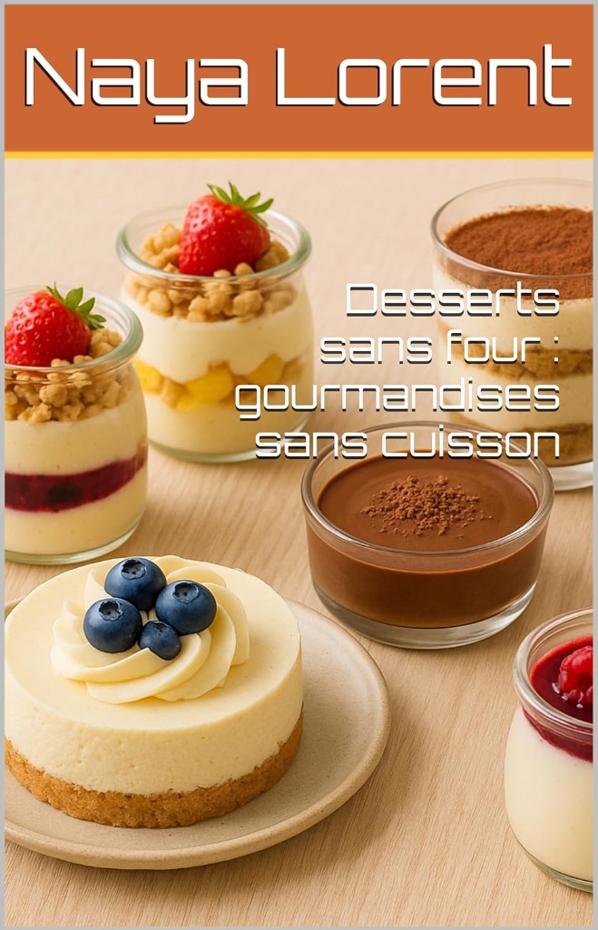 ebook sur les recettes de dessert sans four