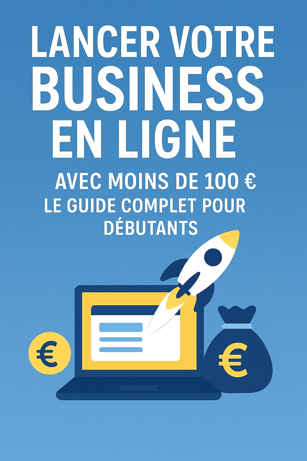 ebook de formation pour créer son business en ligne avec moins de 100 euros pour débutant