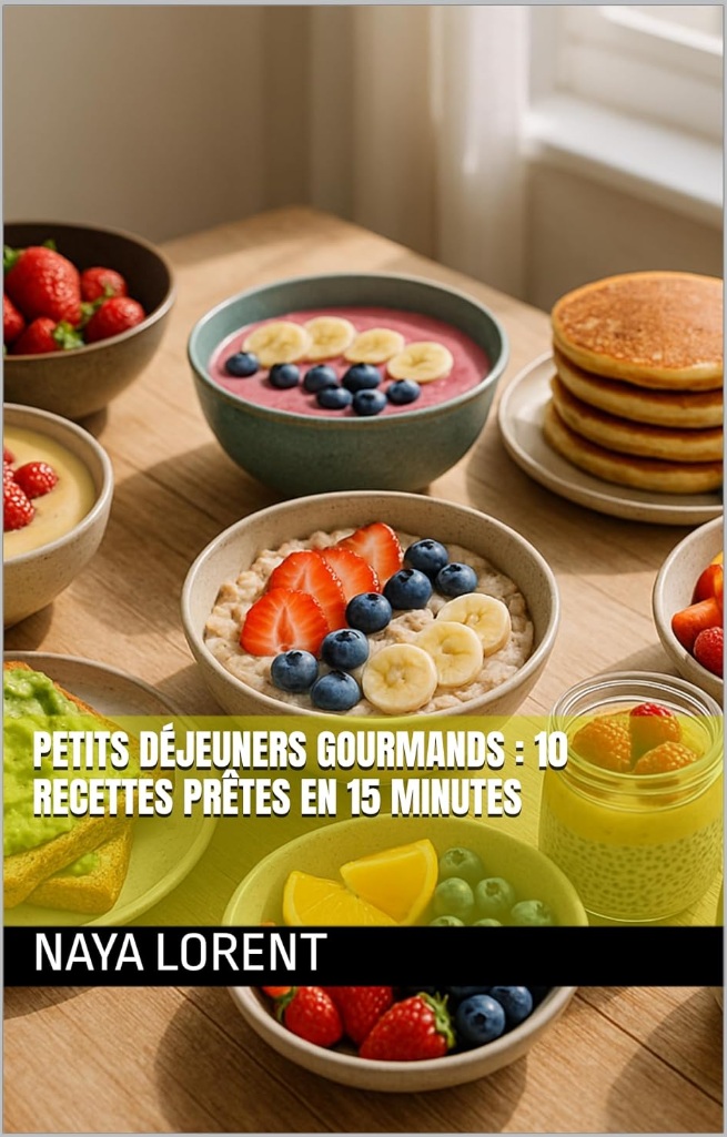 ebook sur les recettes de petits déjeuner gourmands