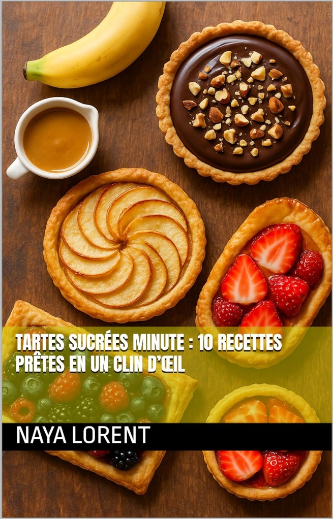 ebook sur les recettes de tartes sucrées